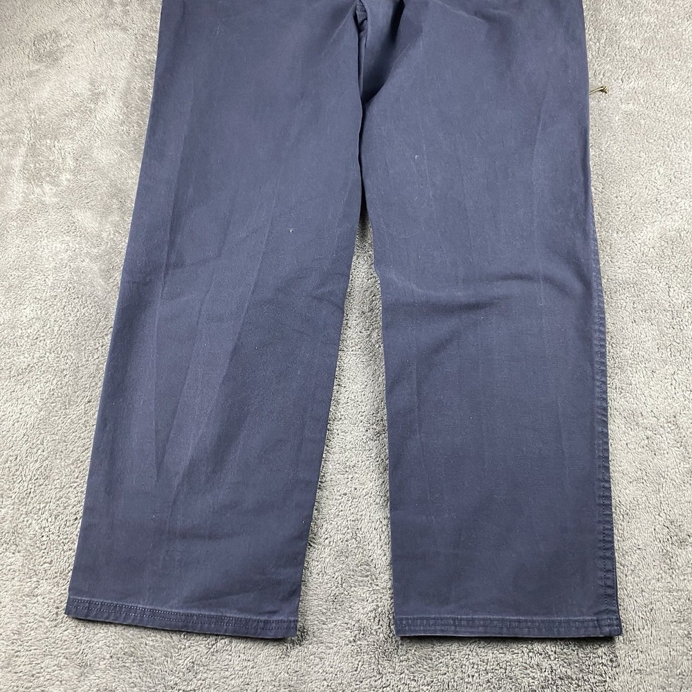 Legendary Outfitters Pants Mens 38x32 Blue Chino Straight Leg High Rise - Picture 11 of 14